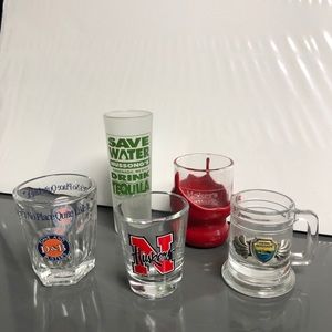 Set of 5 Shot Glasses